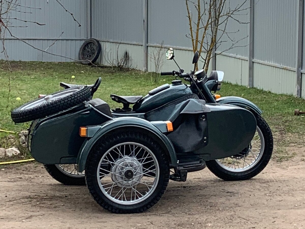 Купить б/у Урал M-67 карбюратор 5 передач в Одинцово: зелёный мотоцикл .