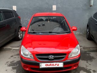 2008 Hyundai Getz I Рестайлинг, красный, 299000 рублей, вид 1
