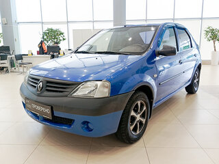 2008 Renault Logan I, синий, 300000 рублей, вид 1