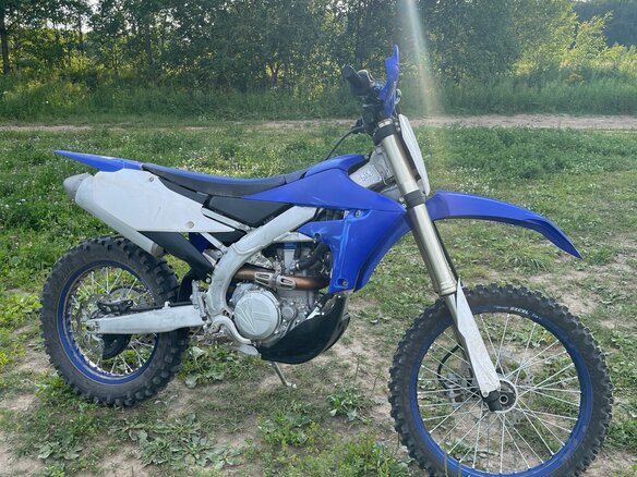 2020 Yamaha WR450F, синий, 750000 рублей - вид 2