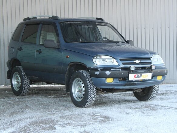 2008 Chevrolet Niva I, голубой, 390000 рублей - вид 2