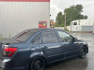 2012 Lada (ВАЗ) Granta I, синий, 360000 рублей, вид 4
