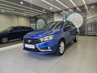 2020 Lada (ВАЗ) Vesta SW I, синий, 1100000 рублей, вид 1