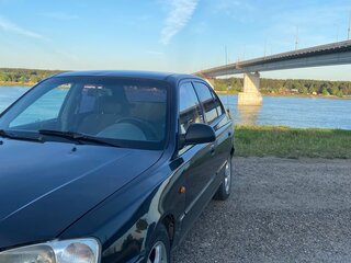 2006 Hyundai Accent ТагАЗ II, чёрный, 310000 рублей, вид 1