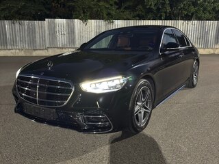 2022 Mercedes-Benz S-Класс 400 d 4MATIC VII (W223), чёрный, 9399999 рублей, вид 1