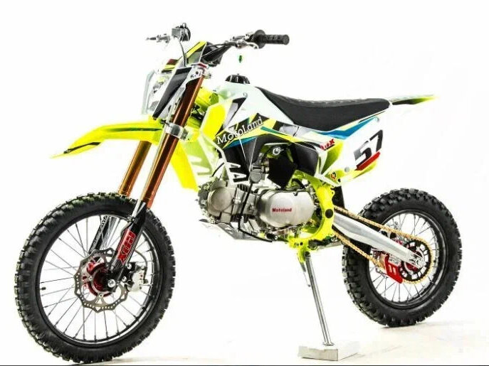 Купить новый Motoland MX 140 карбюратор в Рязани: белый питбайк 2023 ...