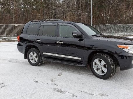 2014 Toyota Land Cruiser 200 Series Рестайлинг 1, чёрный, 7499000 рублей, вид 5