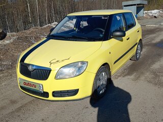 2008 Skoda Fabia II, жёлтый, 350000 рублей, вид 1