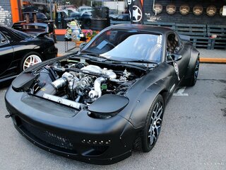 1992 Mazda RX-7 III (FD), чёрный, 3000000 рублей, вид 1