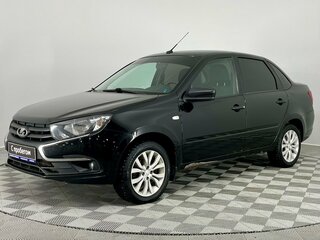 2018 Lada (ВАЗ) Granta I Рестайлинг, чёрный, 540000 рублей, вид 1