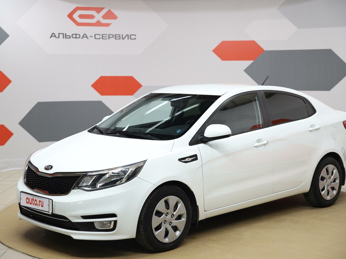 Купить б/у Kia Rio III Рестайлинг 1.6 AT (123 л.с.) бензин автомат в ...