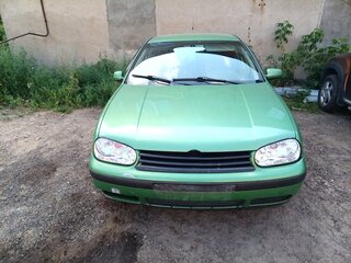1999 Volkswagen Golf IV, зелёный, 290000 рублей, вид 1