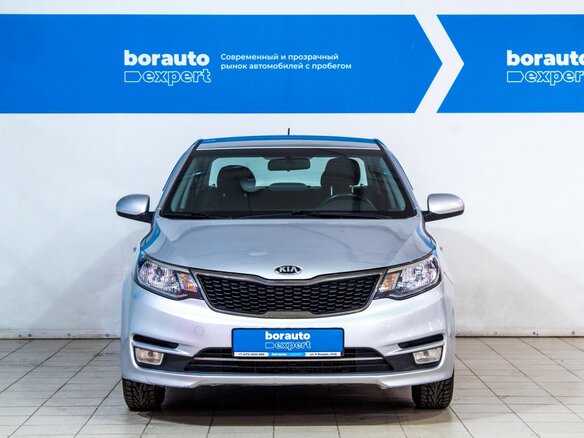 2016 Kia Rio III Рестайлинг, серебристый - вид 5