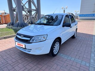 2014 Lada (ВАЗ) Granta I, белый, 495000 рублей, вид 1