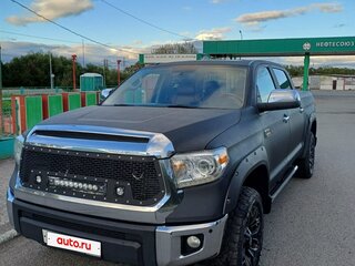 2013 Toyota Tundra CrewMax II Рестайлинг, чёрный, 4900000 рублей, вид 1