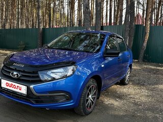 2020 Lada (ВАЗ) Granta I Рестайлинг, синий, 570000 рублей, вид 1