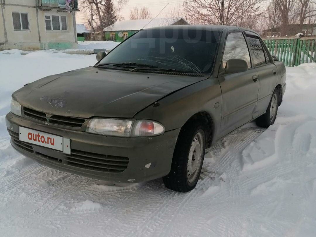 Мицубиси лансер зеленый