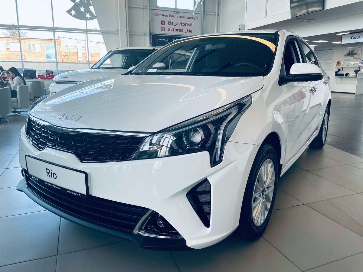 Купить новый Kia Rio IV Рестайлинг 1.6 AT (123 л.с.) бензин автомат в ...