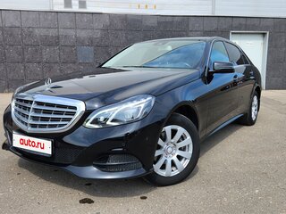 2013 Mercedes-Benz E-Класс 200 IV (W212, S212, C207) Рестайлинг, чёрный, 2099000 рублей, вид 1