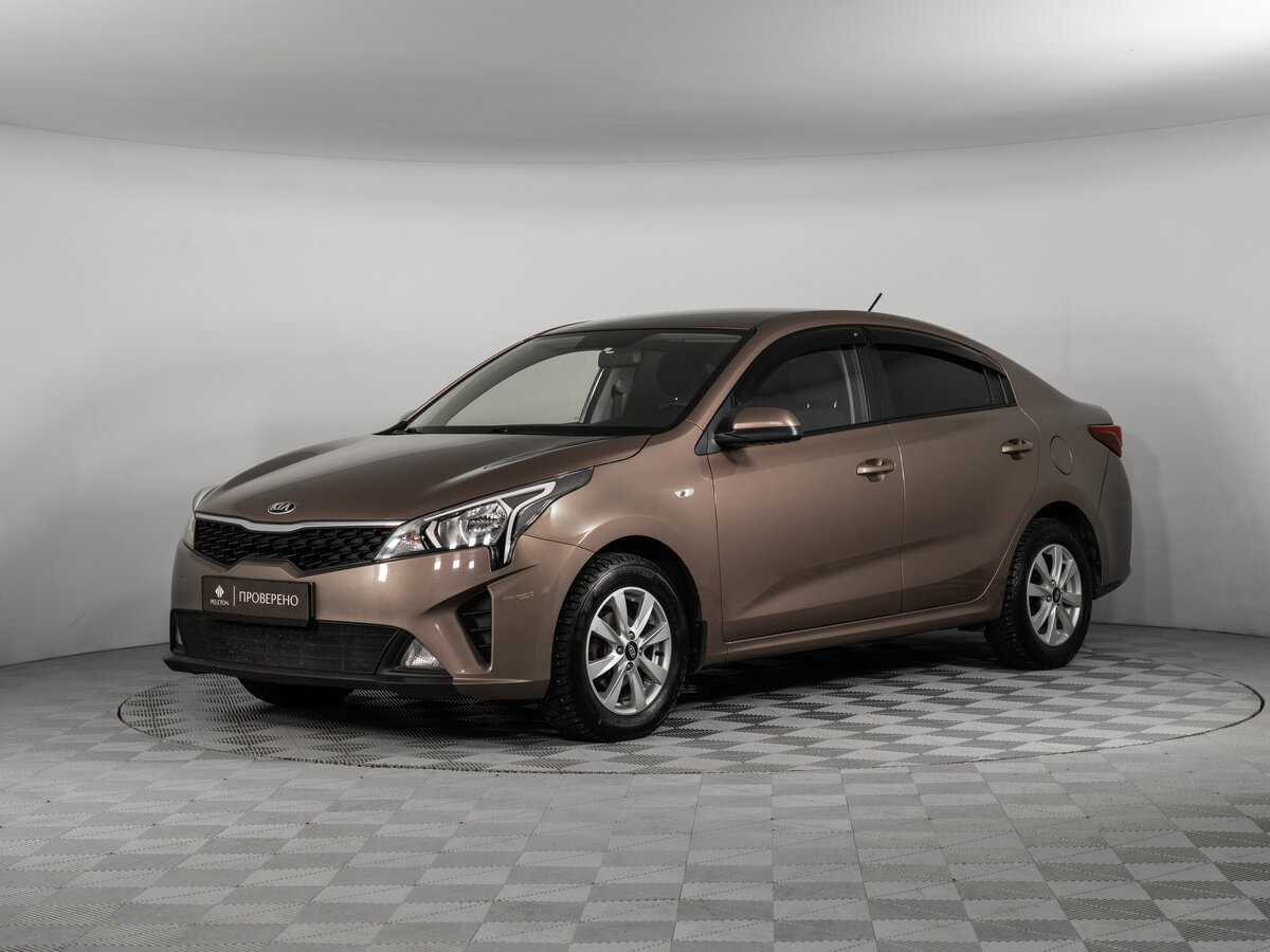 Купить б/у Kia Rio IV Рестайлинг 1.6 AT (123 л.с.) бензин автомат в ...