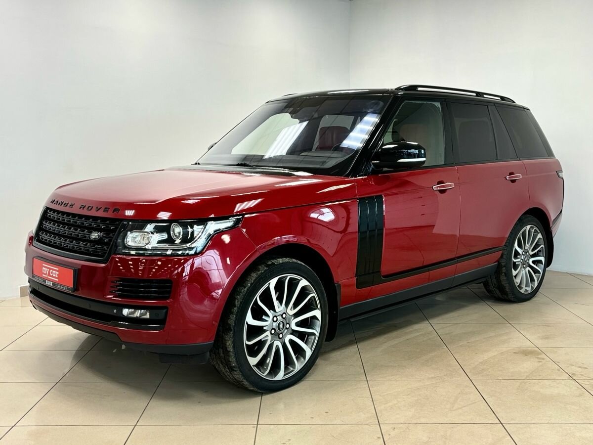 Купить б/у Land Rover Range Rover IV 5.0 AT (510 л.с.) 4WD бензин ...