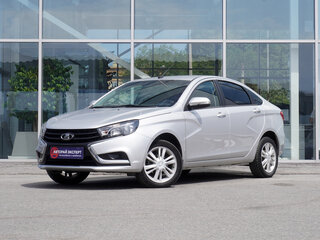 2019 Lada (ВАЗ) Vesta I, серебристый, 931000 рублей, вид 1
