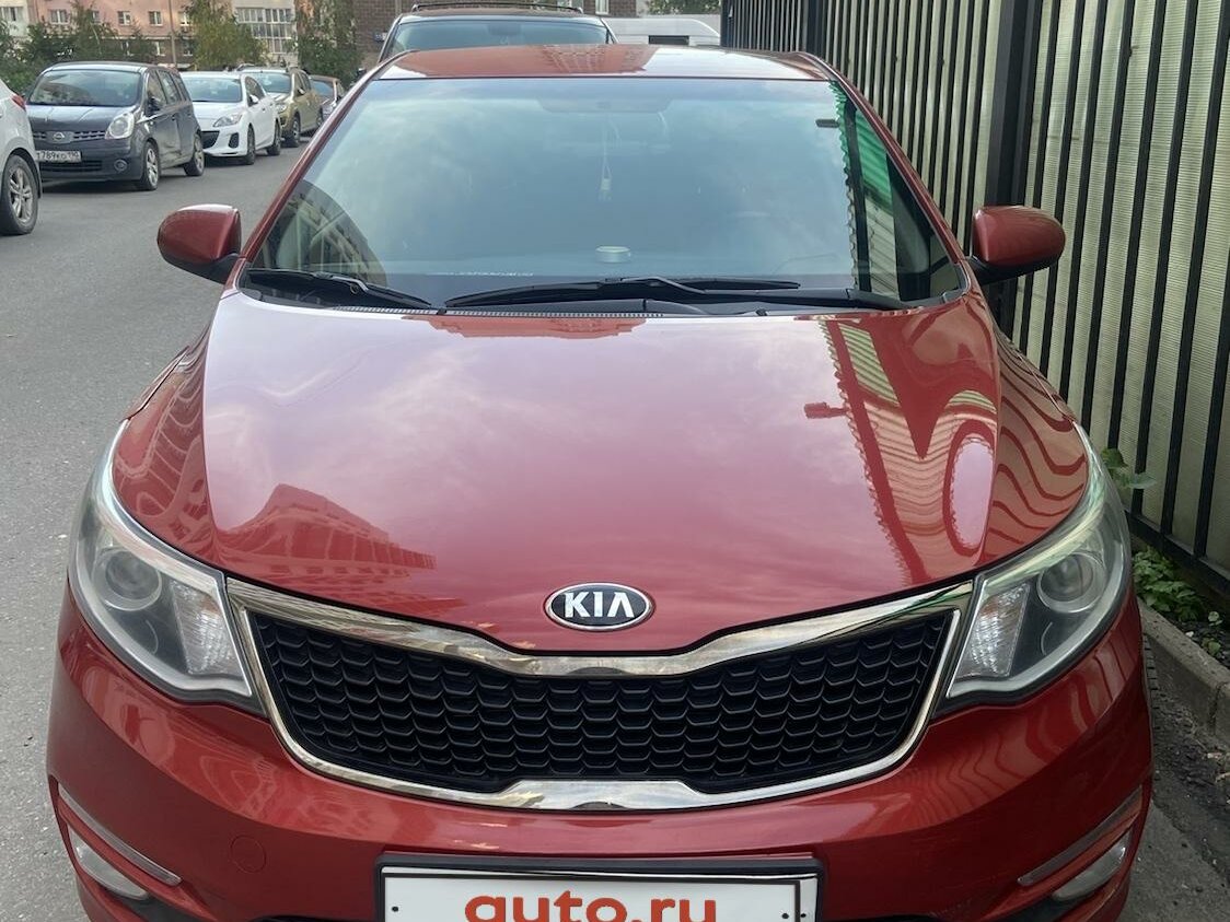 Купить б/у Kia Rio III Рестайлинг 1.6 AT (123 л.с.) бензин автомат в ...