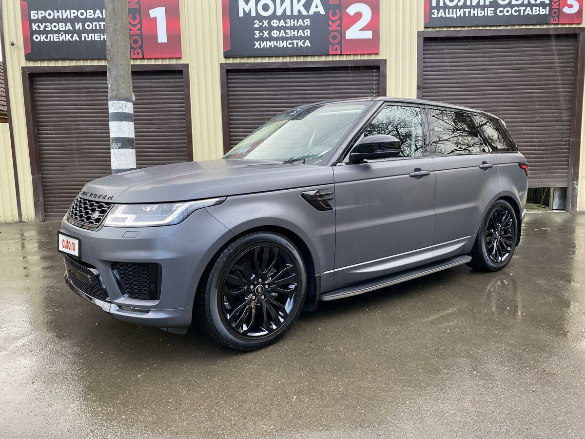 Range rover sport черный