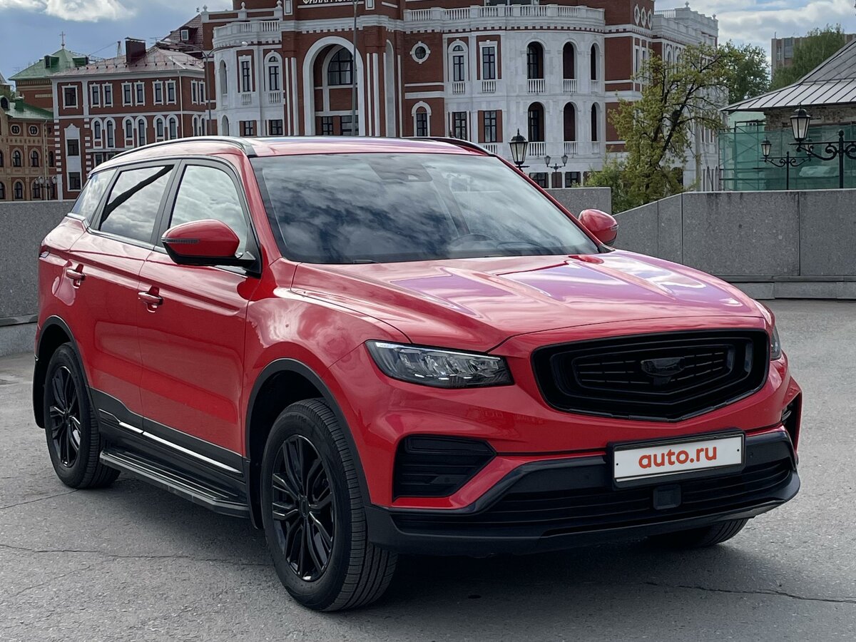 Купить б/у Geely Atlas Pro 2021-н.в. 1.5 AMT (177 л.с.) 4WD бензин ...