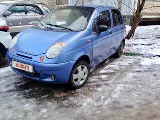 2007 Daewoo Matiz I Рестайлинг, синий, 215000 рублей, вид 1