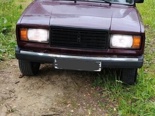 2007 Lada (ВАЗ) 2107, пурпурный, 140000 рублей, вид 1