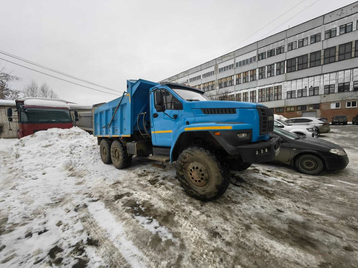 Купить б/у Урал Next в Краснодаре: синий самосвал 2022 года по цене 5 ...