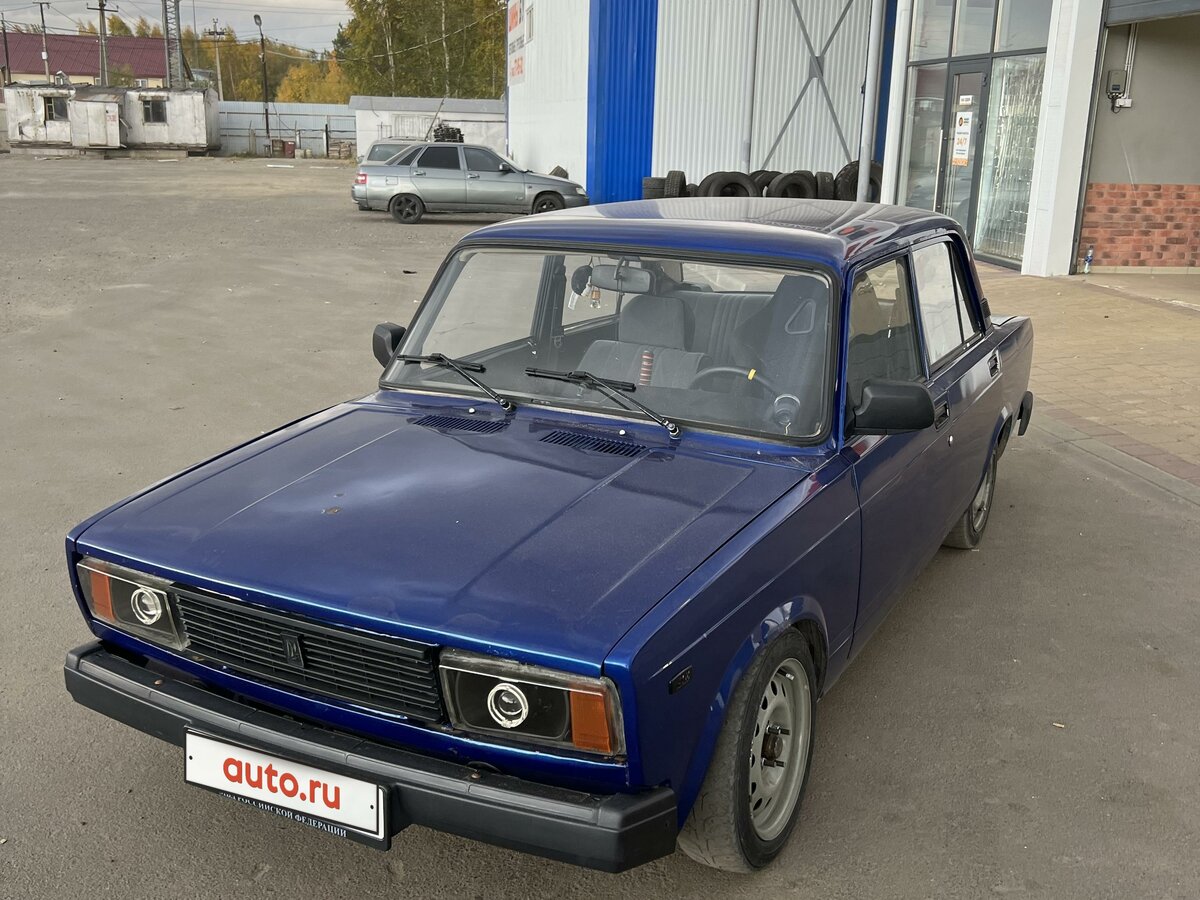 ВАЗ 2105 экспортная голубая