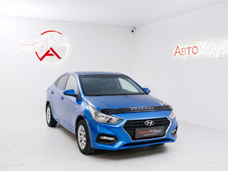 2017 Hyundai Solaris II, синий, 1195000 рублей, вид 1
