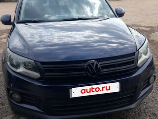 2013 Volkswagen Tiguan I Рестайлинг, синий, 1480000 рублей, вид 1