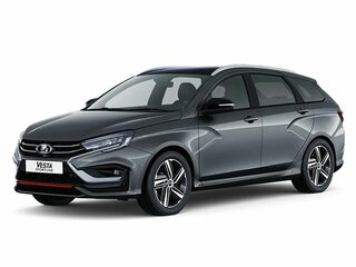 2024 Lada (ВАЗ) Vesta SW Sportline I Рестайлинг (NG), серый, 2313000 рублей, вид 1