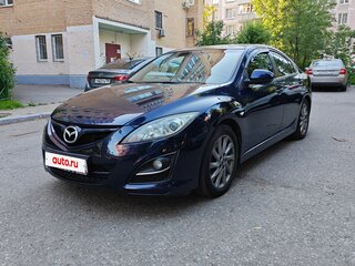 2012 Mazda 6 II (GH) Рестайлинг, синий, 950000 рублей, вид 1