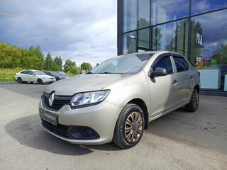 2018 Renault Logan II, бежевый, 679800 рублей, вид 1