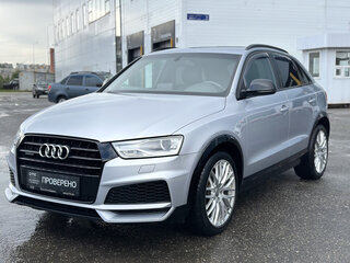 2017 Audi Q3 I (8U) Рестайлинг, серебристый, 2140000 рублей, вид 1