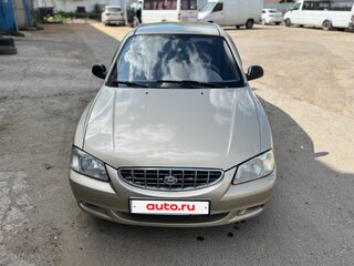 2006 Hyundai Accent ТагАЗ II, бежевый, 210000 рублей, вид 1