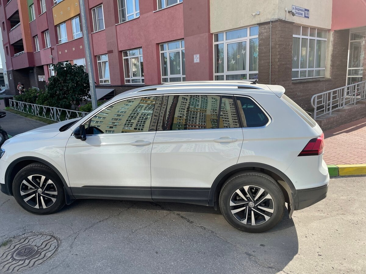 Тигуан 2019 белый