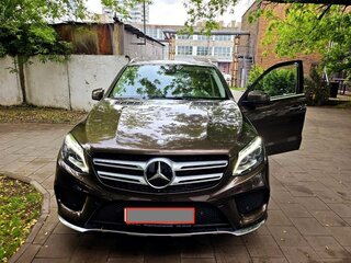 2016 Mercedes-Benz GLE 350 d I (W166), коричневый, 3600000 рублей, вид 1