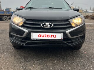 2022 Lada (ВАЗ) Granta Euro-2 I Рестайлинг, чёрный, 610000 рублей, вид 1