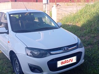 2013 Lada (ВАЗ) Kalina II, белый, 425000 рублей, вид 1