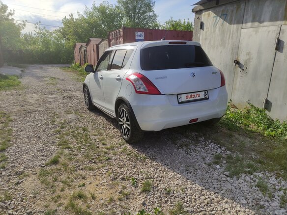 2012 Suzuki Swift IV, белый - вид 3