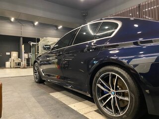 2022 BMW 5 серии 523d VII (G30/G31) Рестайлинг, чёрный, 4060000 рублей, вид 1