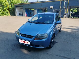 2007 Chevrolet Aveo I, голубой, 347000 рублей, вид 1