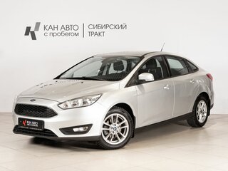 2017 Ford Focus III Рестайлинг, серебристый, 1298800 рублей, вид 1