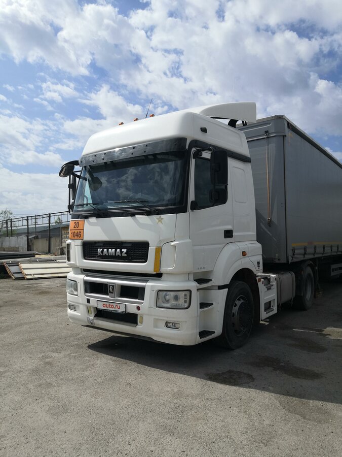 Камаз 5490 белый