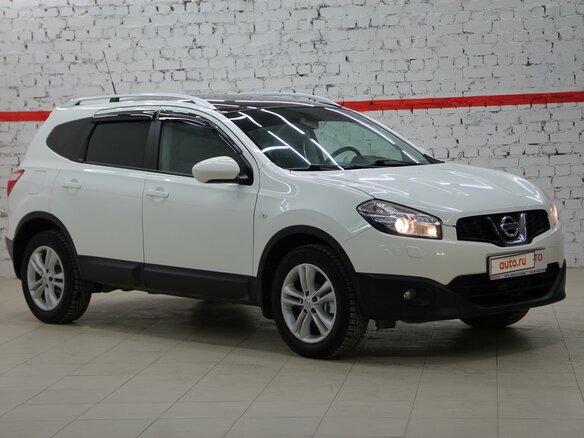 2011 Nissan Qashqai I Рестайлинг, белый - вид 12
